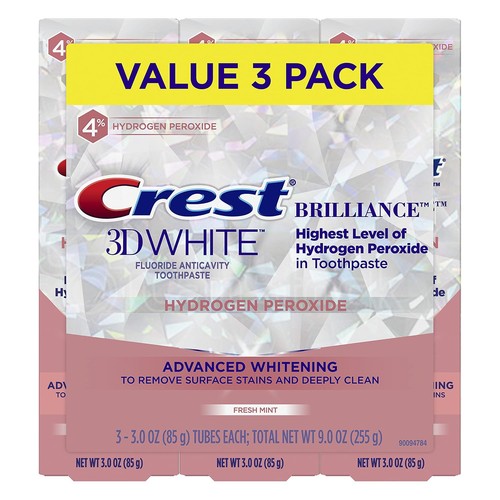 Crest white brilliance - crest, 3d