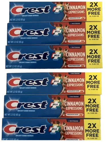 Crest plus cinnamon - plus,