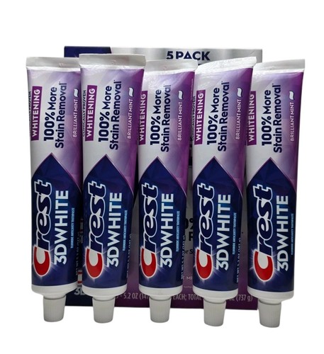 Crest white brilliant mint - 3d,