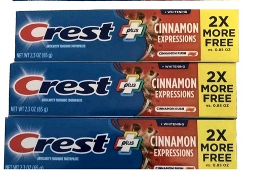 Crest plus cinnamon - 3,
