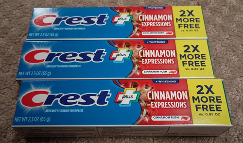 Crest plus cinnamon - 3,
