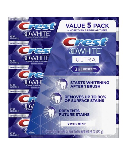 Crest white advanced - 3d,