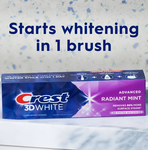 Crest white advanced - 3d,