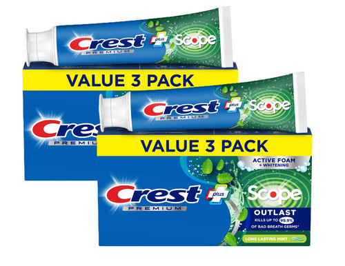 Crest premium plus scope - crest,